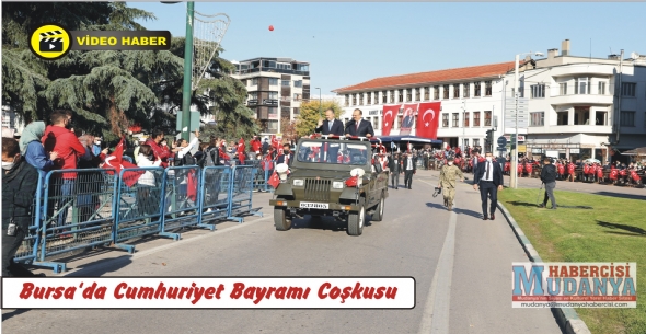 Bursada Cumhuriyet Bayram Cokusu